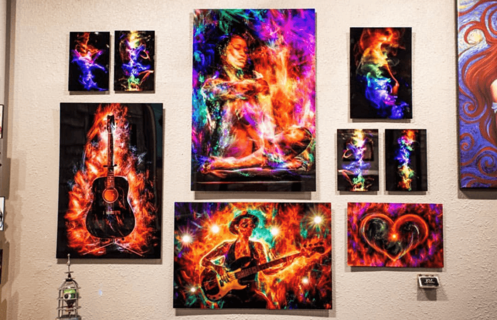 Ruben Martinez photography on ChromaLuxe metal prints